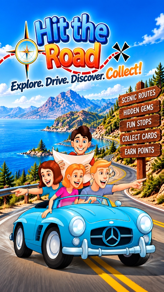 Explore. Drive. Discover. Collect!